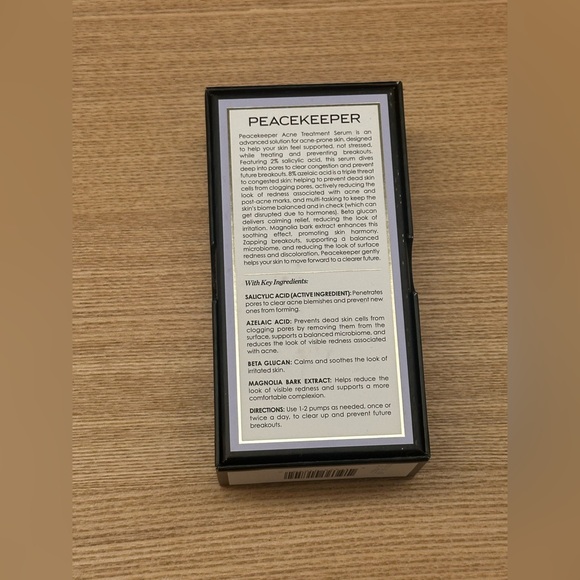 Sunday Riley Peace Keeper Acne Treatment Serum - Brand New, Never Used! - Picture 3 of 6